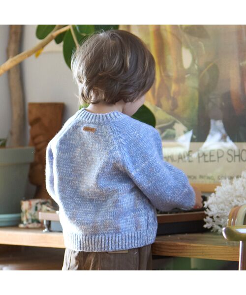 petit main / プティマイン ニット・セーター | 【ｳｫｯｼｬﾌﾞﾙ】MIX糸ﾆｯﾄ | 詳細1