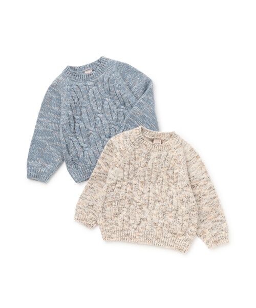 petit main / プティマイン ニット・セーター | 【ｳｫｯｼｬﾌﾞﾙ】MIX糸ﾆｯﾄ | 詳細10
