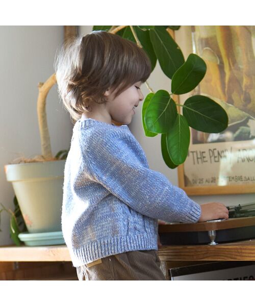 petit main / プティマイン ニット・セーター | 【ｳｫｯｼｬﾌﾞﾙ】MIX糸ﾆｯﾄ | 詳細2