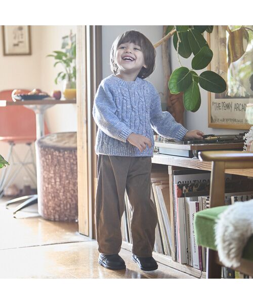 petit main / プティマイン ニット・セーター | 【ｳｫｯｼｬﾌﾞﾙ】MIX糸ﾆｯﾄ | 詳細3