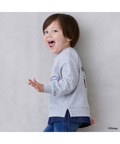 petit main / プティマイン スウェット | 【Disney・ﾘﾝｸ】ﾜｯﾍﾟﾝﾄﾚｰﾅｰ | 詳細1