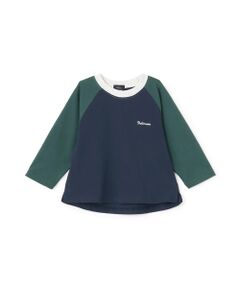 petit main / プティマイン Tシャツ | 【ｵｰｶﾞﾆｯｸ】ﾗｸﾞﾗﾝ長袖Tｼｬﾂ