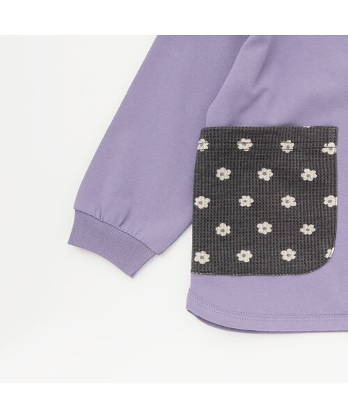 petit main / プティマイン Tシャツ | 【ｵｰｶﾞﾆｯｸ】ﾎﾟｹｯﾄ長袖Tｼｬﾂ | 詳細6