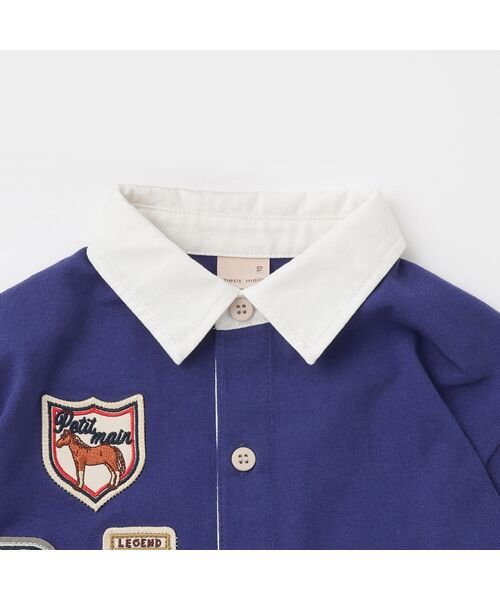 petit main / プティマイン カットソー | ワッペンラガーシャツ | 詳細6