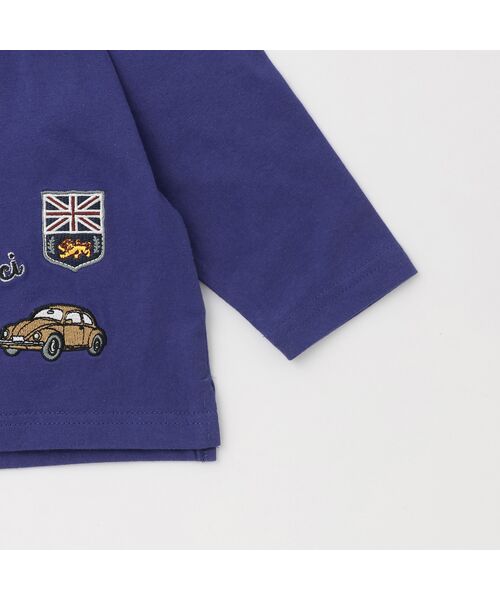 petit main / プティマイン カットソー | ワッペンラガーシャツ | 詳細7