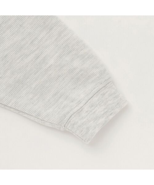 petit main / プティマイン Tシャツ | ロゴモチーフ接結長袖Tシャツ | 詳細11