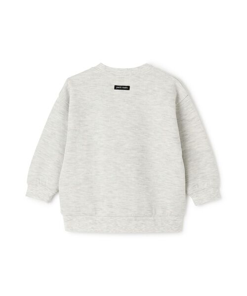 petit main / プティマイン Tシャツ | ロゴモチーフ接結長袖Tシャツ | 詳細7