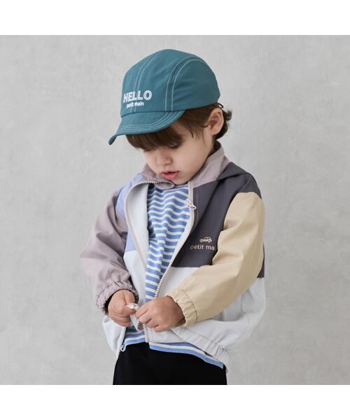 petit main / プティマイン その他アウター | 【撥水加工】切替ｳｨﾝﾌﾞﾚ | 詳細5