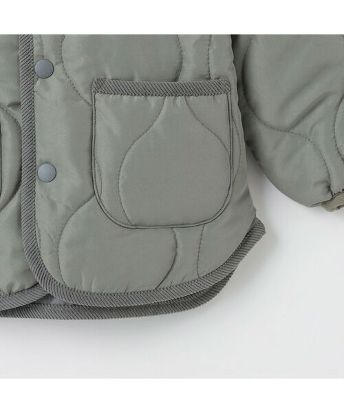 petit main / プティマイン その他アウター | 【撥水加工】キルティングジャケット | 詳細13