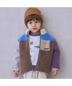 petit main / プティマイン その他アウター | ボアジャケット