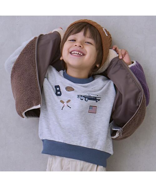 petit main / プティマイン その他アウター | ボアジャケット | 詳細2