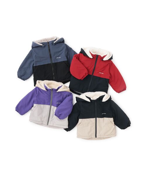 petit main / プティマイン ブルゾン | ﾘﾊﾞｰｼﾌﾞﾙ切替ﾌﾞﾙｿﾞﾝ | 詳細17