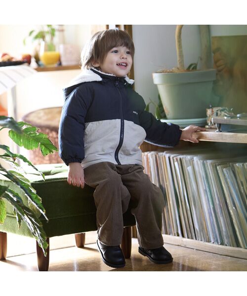 petit main / プティマイン ブルゾン | ﾘﾊﾞｰｼﾌﾞﾙ切替ﾌﾞﾙｿﾞﾝ | 詳細2