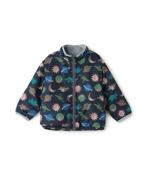 petit main / プティマイン ブルゾン | 【撥水加工】柄×ボアブルゾン | 詳細18