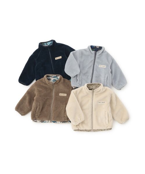 petit main / プティマイン ブルゾン | 【撥水加工】柄×ボアブルゾン | 詳細27