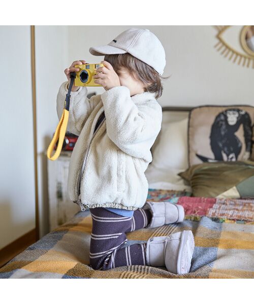 petit main / プティマイン ブルゾン | 【撥水加工】柄×ボアブルゾン | 詳細9