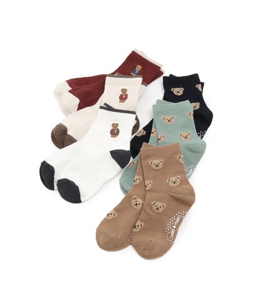 petit main / プティマイン ソックス | くまｿｯｸｽ2P | 詳細4