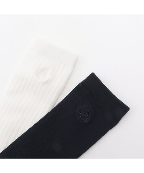 petit main / プティマイン ソックス | ワンポイント刺繍ハイソックス | 詳細1