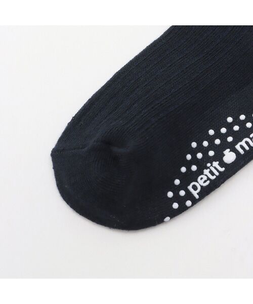 petit main / プティマイン ソックス | ワンポイント刺繍ハイソックス | 詳細2