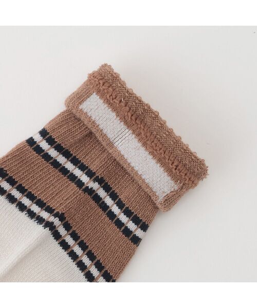 petit main / プティマイン ソックス | パン刺繍ソックス2P | 詳細2