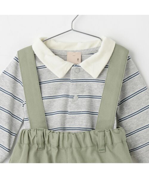 petit main / プティマイン ベビー・キッズウエア | ｻｽ付きｶｰｺﾞﾊﾟﾝﾂｾｯﾄ | 詳細4