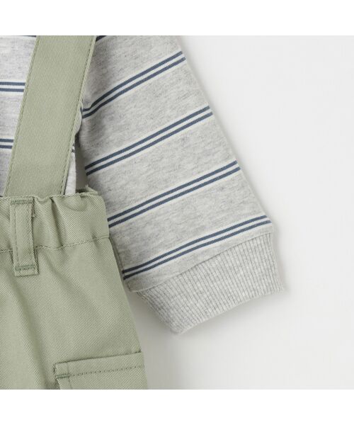 petit main / プティマイン ベビー・キッズウエア | ｻｽ付きｶｰｺﾞﾊﾟﾝﾂｾｯﾄ | 詳細5