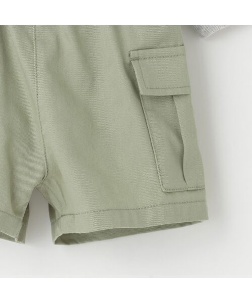 petit main / プティマイン ベビー・キッズウエア | ｻｽ付きｶｰｺﾞﾊﾟﾝﾂｾｯﾄ | 詳細6