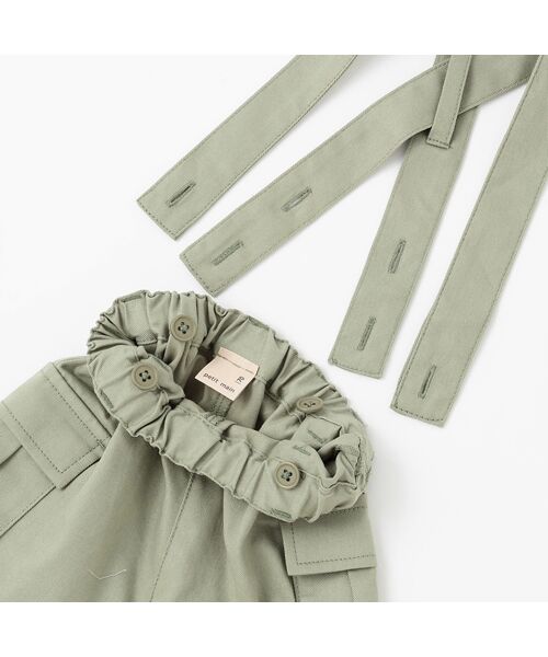 petit main / プティマイン ベビー・キッズウエア | ｻｽ付きｶｰｺﾞﾊﾟﾝﾂｾｯﾄ | 詳細7