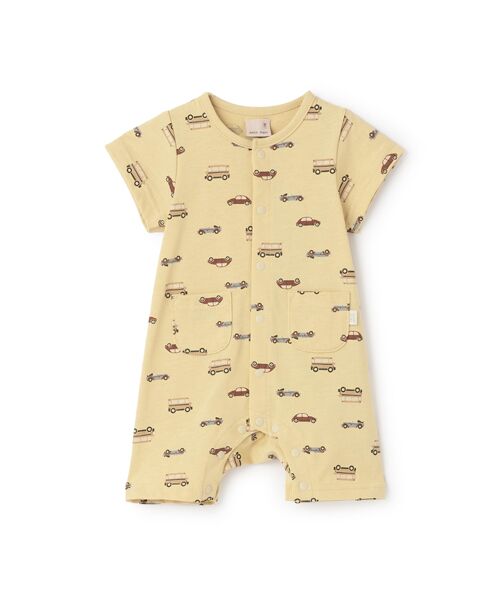 petit main/プティマイン 【GOODPRICE】半袖ｶﾊﾞｰｵｰﾙ ｸﾘ-ﾑ 70