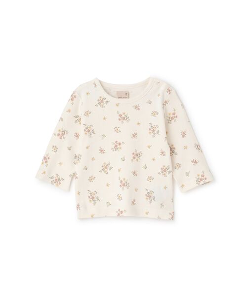 petit main/プティマイン 【GOODPRICE】長袖Tシャツ オフホワイト 70 petit main/プティマイン 【GOODPRICE】長袖Tシャツ オフホワイト 70