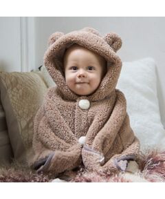 petit main / プティマイン ベビー・キッズウエア | 【抗菌防臭】2WAYアニマルボアケープ