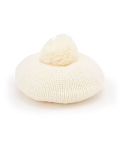 petit main / プティマイン ハンチング・キャスケット・ベレー帽 | ﾎﾟﾝﾎﾟﾝ付きﾍﾞﾚｰ帽