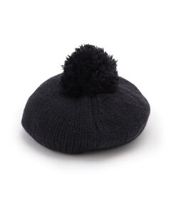 petit main / プティマイン ハンチング・キャスケット・ベレー帽 | ﾎﾟﾝﾎﾟﾝ付きﾍﾞﾚｰ帽