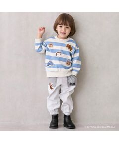 petit main / プティマイン その他パンツ | 【おさるのｼﾞｮｰｼﾞ】ｶｯﾄﾛﾝｸﾞﾊﾟﾝﾂ