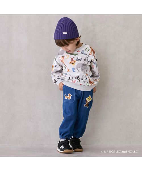 petit main / プティマイン その他パンツ | 【おさるのｼﾞｮｰｼﾞ】ｶｯﾄﾛﾝｸﾞﾊﾟﾝﾂ | 詳細8