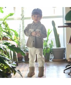 petit main / プティマイン レギンス・スパッツ | 【防汚】フワのびっとテレコレギンス