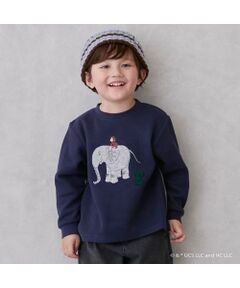 petit main / プティマイン Tシャツ | 【おさるのｼﾞｮｰｼﾞ】接結ｱｯﾌﾟﾘｹ長袖Tｼｬﾂ