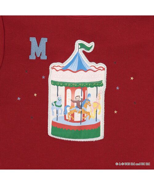 petit main / プティマイン Tシャツ | 【おさるのｼﾞｮｰｼﾞ】接結ｱｯﾌﾟﾘｹ長袖Tｼｬﾂ | 詳細13