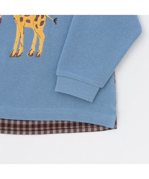 petit main / プティマイン Tシャツ | 【おさるのｼﾞｮｰｼﾞ】接結ｱｯﾌﾟﾘｹ長袖Tｼｬﾂ | 詳細18