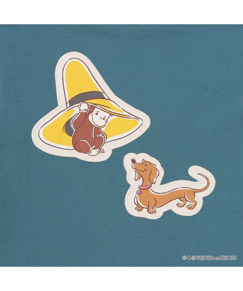 petit main / プティマイン スウェット | 【おさるのｼﾞｮｰｼﾞ】重ね着長袖ﾄﾚｰﾅｰ | 詳細12