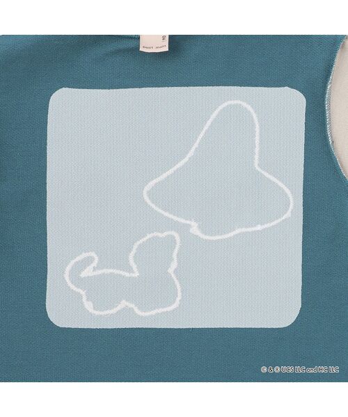 petit main / プティマイン スウェット | 【おさるのｼﾞｮｰｼﾞ】重ね着長袖ﾄﾚｰﾅｰ | 詳細13