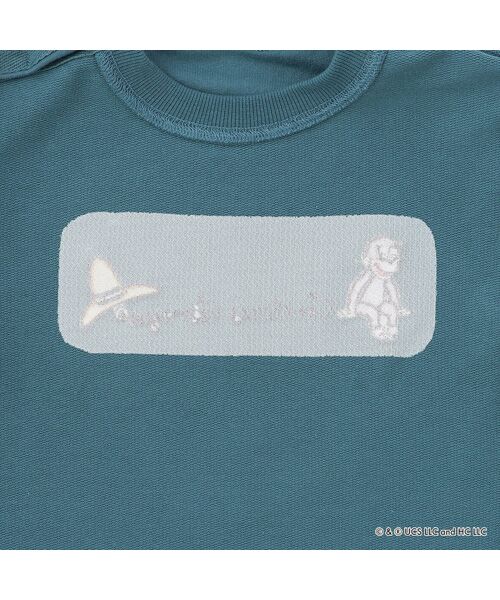 petit main / プティマイン スウェット | 【おさるのｼﾞｮｰｼﾞ】重ね着長袖ﾄﾚｰﾅｰ | 詳細9