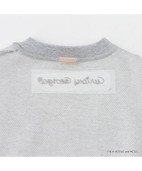 petit main / プティマイン スウェット | 【おさるのジョージ】フェイスワッペントレーナー | 詳細15