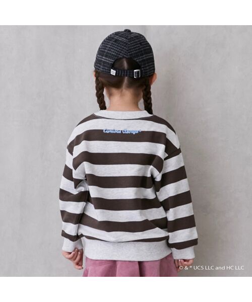 petit main / プティマイン スウェット | 【おさるのジョージ】フェイスワッペントレーナー | 詳細2