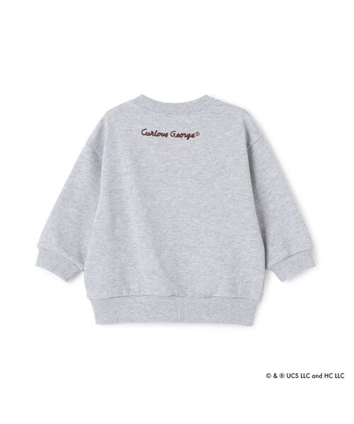 petit main / プティマイン スウェット | 【おさるのジョージ】フェイスワッペントレーナー | 詳細9