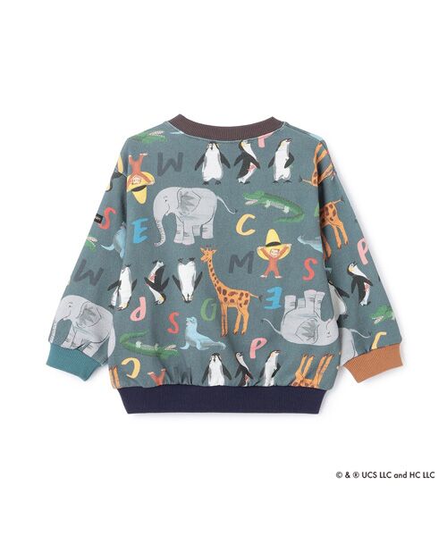 petit main / プティマイン スウェット | 【おさるのジョージ】総柄トレーナー | 詳細9