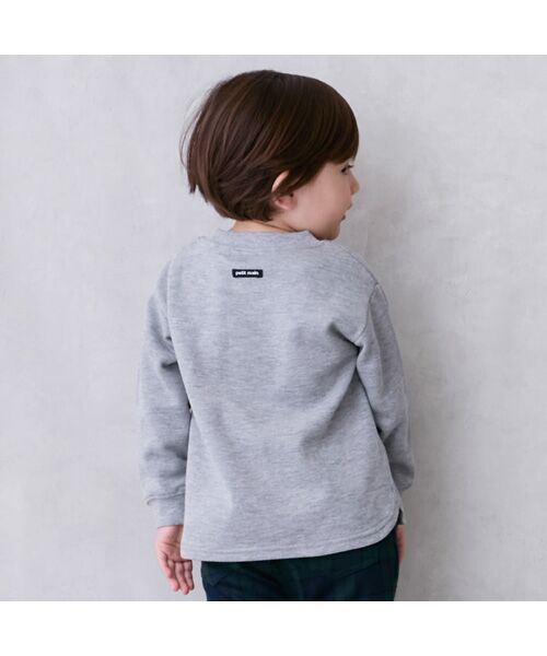 petit main / プティマイン Tシャツ | 接結クマサガラ長袖Tシャツ | 詳細1