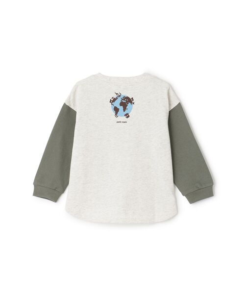 petit main / プティマイン Tシャツ | 動物刺繍長袖Tシャツ | 詳細4