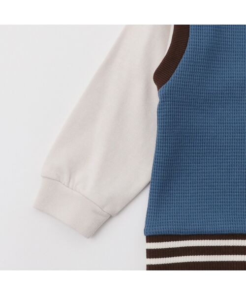 petit main / プティマイン Tシャツ | ベストレイヤード長袖Tシャツ | 詳細8