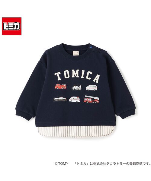 petit main / プティマイン スウェット | 【TOMICA】裾チェックトレーナー | 詳細7